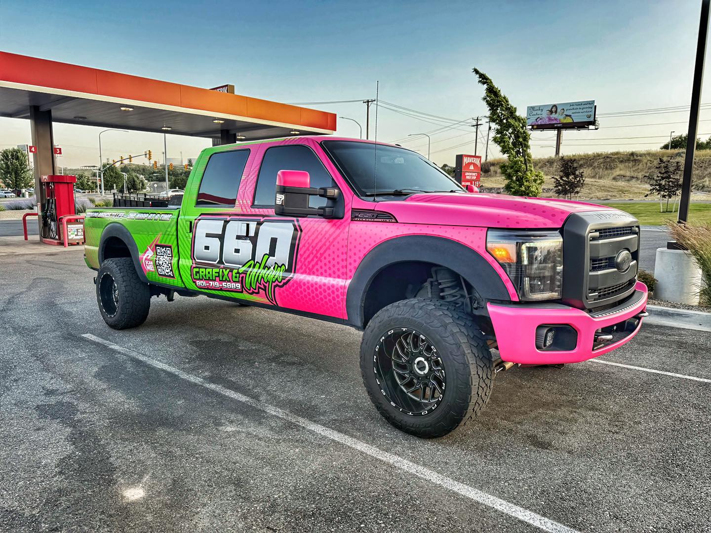 Professional Truck Wrap Installation